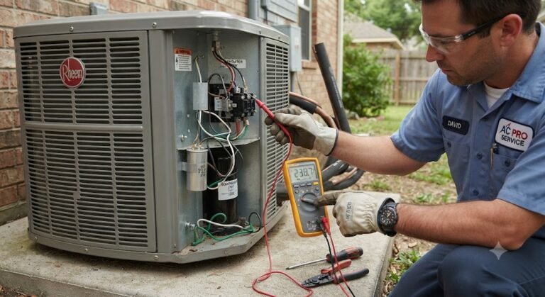 Air conditioning voltage