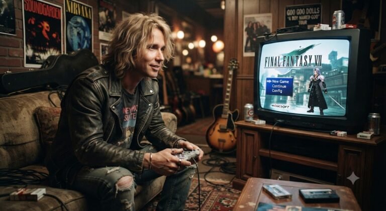 Young John Rzeznik and Genesis FF7
