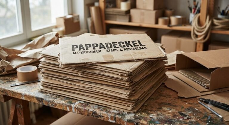 Pappedeckel: Complete Guide to Cardboard Lids, Uses, Benefits, and Sustainable Packaging Solutions Pappedeckel