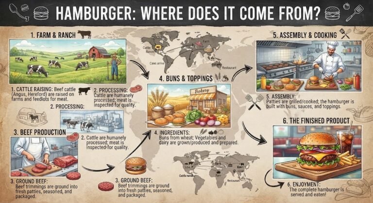 Hamburger Where Does It Come From