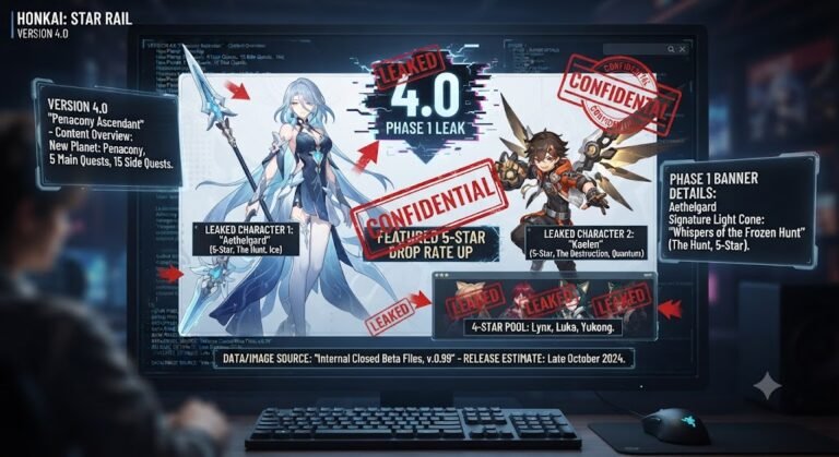 HSR 4.0 Banner Leaks: What Players Should Expect From the Next Major Update HSR 4.0 Banner Leaks