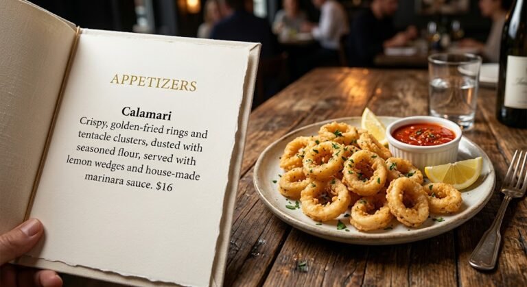 What Is Squid Called on a Menu